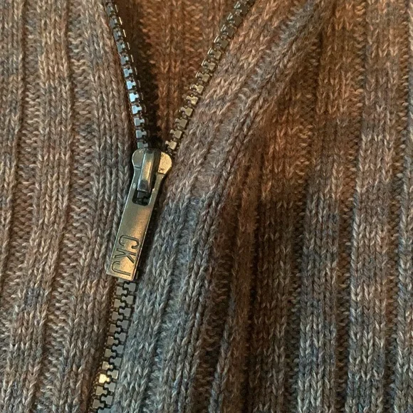 Men’s cotton zip cardigan Medium - Picture 4 of 6